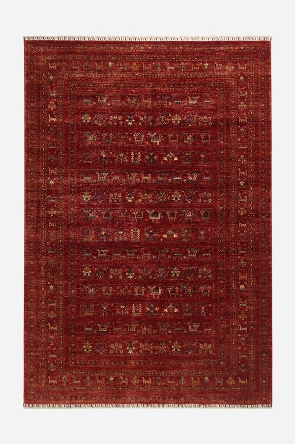 Shabargan, reine Wolle, fein, ca. 302 x 204 cm, neu, Artikel-Nr. 0133
