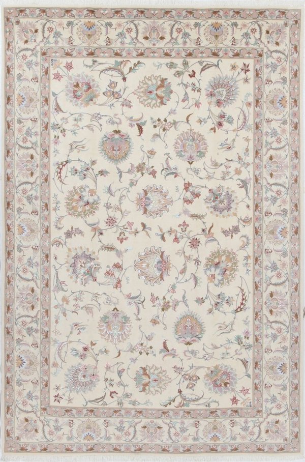 Träbriz / Persien, sehr fein, Seide u. Wolle, ca. 300 x 200 cm, neu, Artikel-Nr. 0137